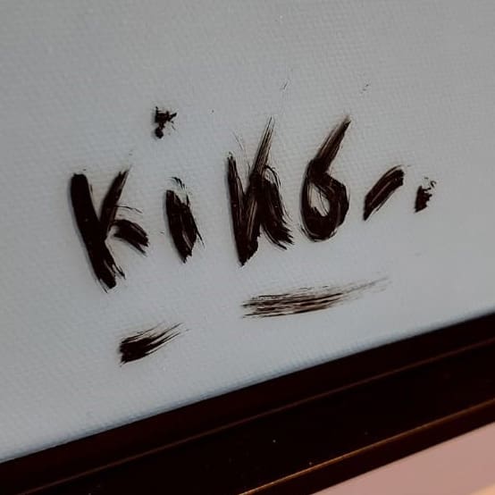 Signature de l'artiste Kiko