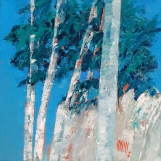 30x30 cm | L'harmonie | huile sur toile