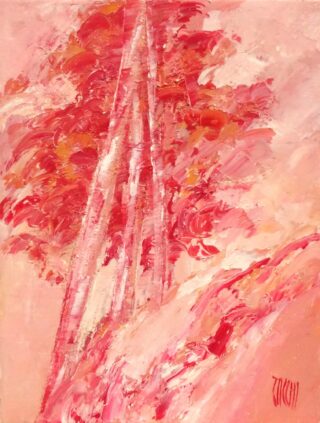 35x27 cm | Lumière d'automne | huile sur toile