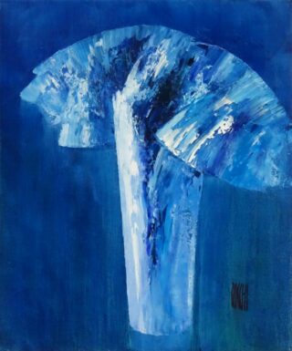 65x54 cm | Le bouquet de rêve | huile sur toile