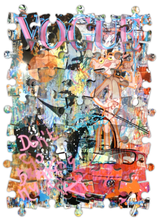 30x40 cm - Streeted comics