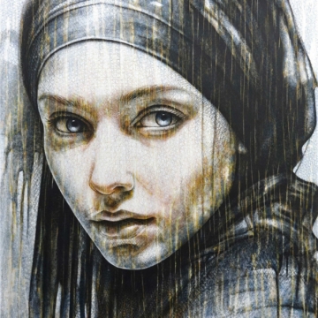 140 x 110 cm | La Fille de l'Ô | huile sur toile