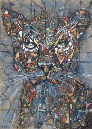 100 x 73 cm | Panthera II | huile sur toile