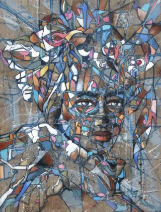 116 x 89 cm | Flora III | huile sur toile