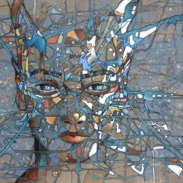 130 x 97 cm | Elfe XVIII | huile sur toile