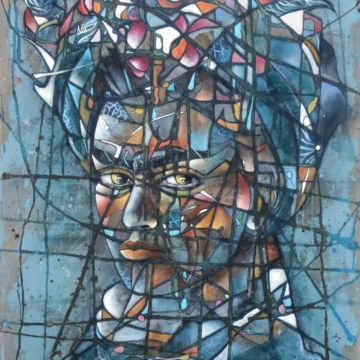 130 x 97 cm | Flora II | huile sur toile