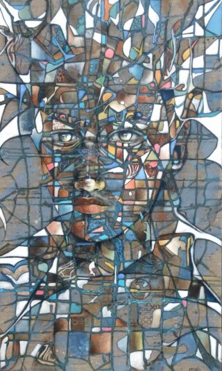 130 x 97 cm | Humanoïde VI | huile sur toile