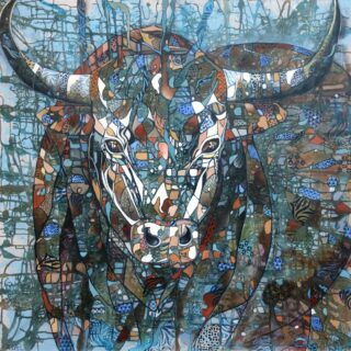 150 x 150 cm | Toro XIII | huile sur toile