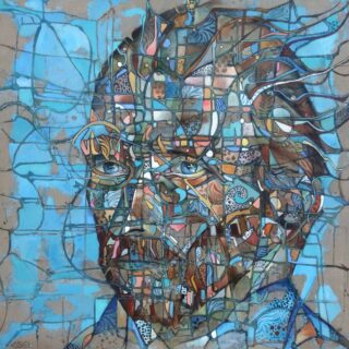 150 x 150 cm | Van Gogh I | huile sur toile