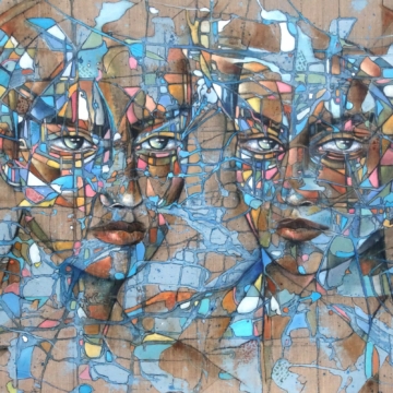 160 x 130 cm | Alchimie I | huile sur toile