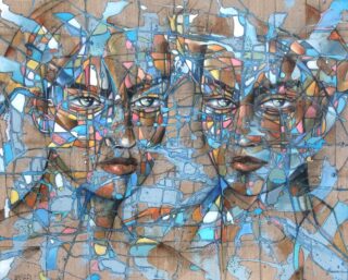 160 x 130 cm | Alchimie I | huile sur toile