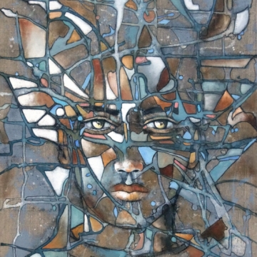 81 x 65 cm | Genesis II | huile sur toile