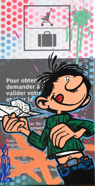 Gaston
Acrylique sur méTAl
23 x 32 cm | 7’’ x 1’