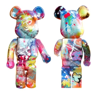 Sculpture en résine et peinture à l'acrylique par l'artiste FAT | Dimitri Barilko